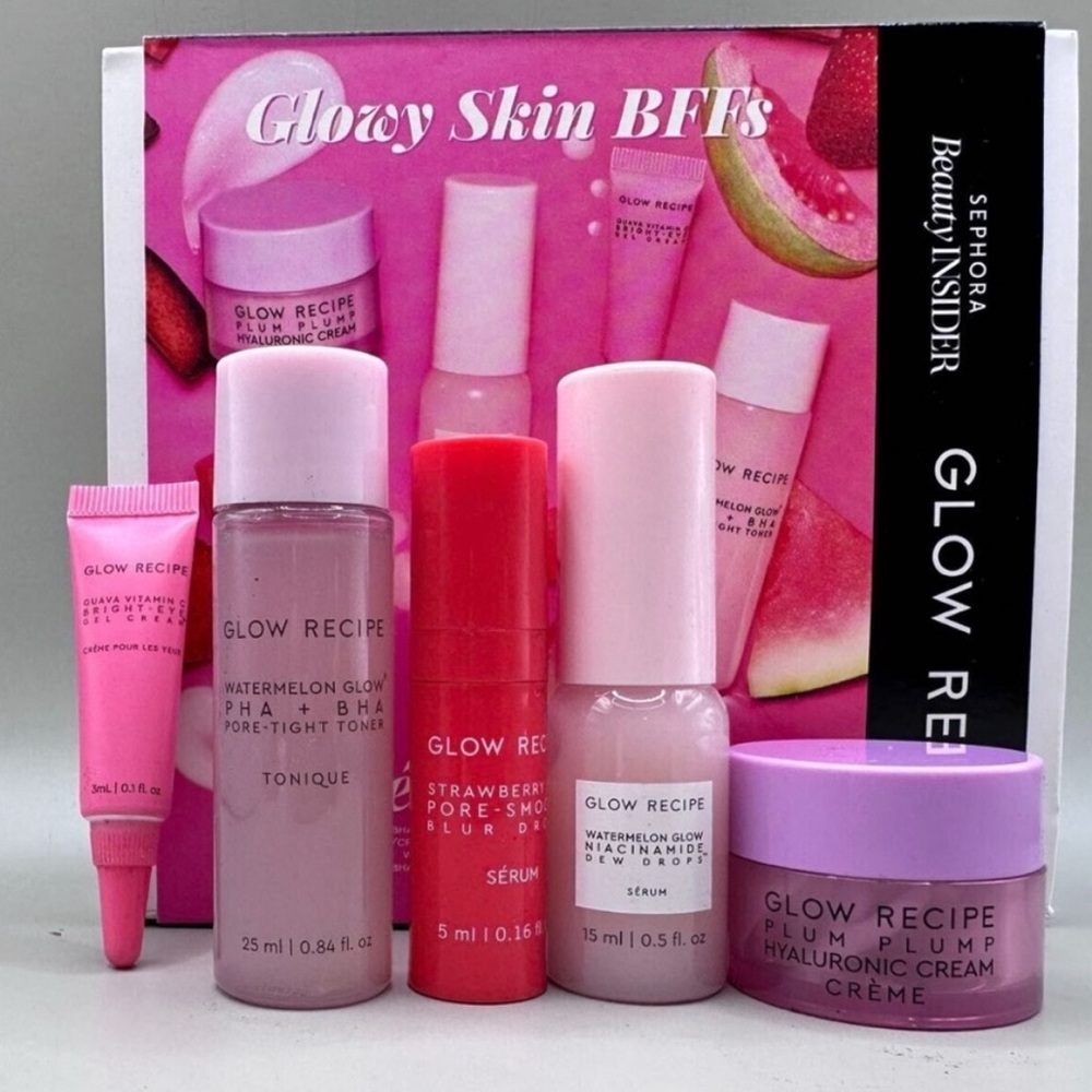 🍉Glow Recipe Glowy Skin BFFs Set Sephora Beauty Insider Ltd Edition, NIB